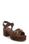 Jeffrey Campbell Timeless 2 Platform Sandal In Gold