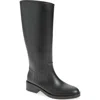 Jeffrey Campbell Torrential Knee High Boot In Black