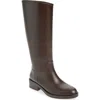Jeffrey Campbell Torrential Knee High Boot In Brown