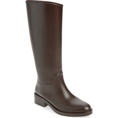 Jeffrey Campbell Torrential Knee High Boot In Brown