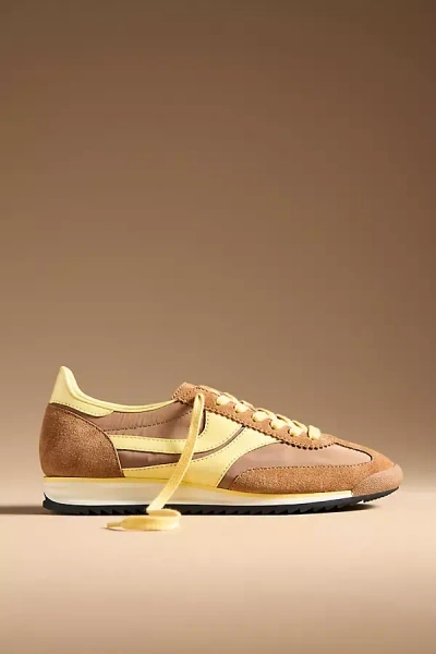 Jeffrey Campbell Track Star Sneakers In Brown