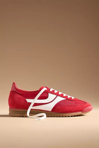 Jeffrey Campbell Track Star Sneakers In Red