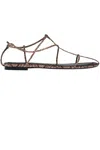 Jeffrey Campbell Trawl Ankle Strap Sandal In Brown