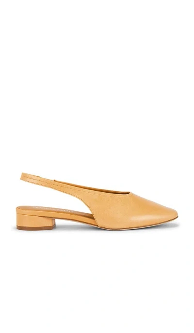 Jeffrey Campbell Trustee Sling Back Flat In Neutral