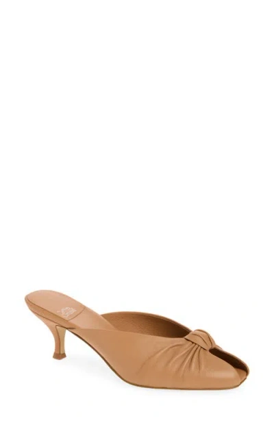 Jeffrey Campbell Twista Kitten Heel Sandal In Brown