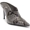 Jeffrey Campbell Vader Pointed Toe Mule In Black