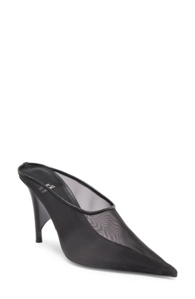 Jeffrey Campbell Vader Pointed Toe Mule In Black