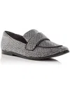 Jeffrey Campbell Velvit Womens Comfort Insole Synthetic Loafers In Black