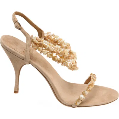 Jeffrey Campbell Volcana Ankle Strap Sandal In Brown