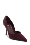 Jeffrey Campbell Volturi Pump In Burgundy