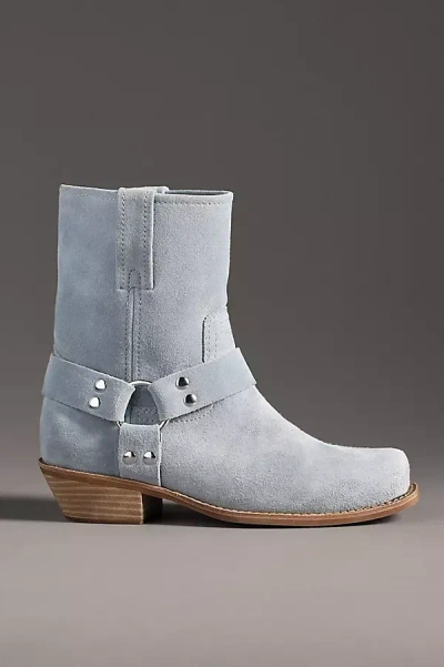 Jeffrey Campbell Waylon-lo Square-toe Western Ankle Boots