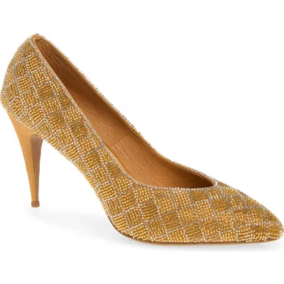 Jeffrey Campbell Wealth Pump In Animal Print
