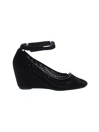 Pre-owned Jeffrey Campbell Wedges In Black