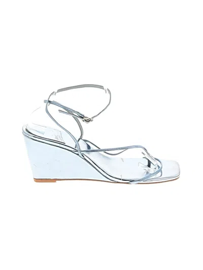 Pre-owned Jeffrey Campbell Wedges In Blue
