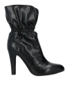 Jeffrey Campbell Woman Ankle Boots Black Size 7 Leather