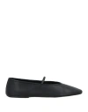 Jeffrey Campbell Woman Ballet Flats Black Size 7 Textile Fibers In Black