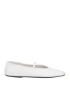 Jeffrey Campbell Woman Ballet Flats White Size 7 Textile Fibers