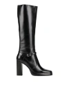 Jeffrey Campbell Woman Boot Black Size 7 Leather In Black