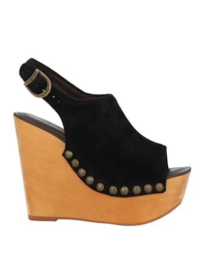 Jeffrey Campbell Woman Mules & Clogs Black Size 7 Soft Leather