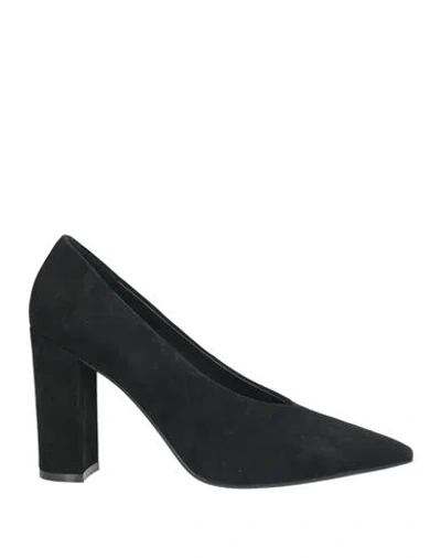 Jeffrey Campbell Woman Pumps Black Size 5 Leather