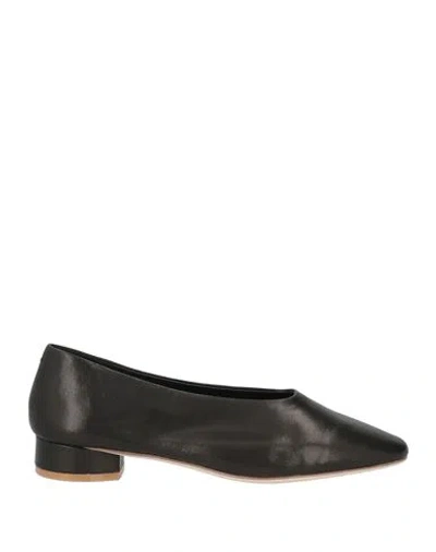 Jeffrey Campbell Woman Pumps Black Size 7 Leather