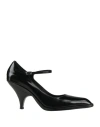Jeffrey Campbell Woman Pumps Black Size 7 Leather In Black
