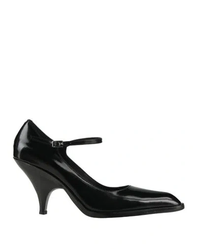 Jeffrey Campbell Woman Pumps Black Size 7 Leather