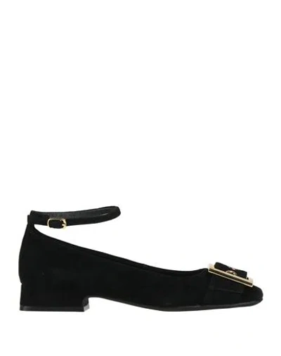 Jeffrey Campbell Woman Pumps Black Size 7 Leather