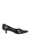 Jeffrey Campbell Woman Pumps Black Size 7 Rubber In Black