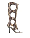 Jeffrey Campbell Woman Thong Sandal Dark Brown Size 7 Textile Fibers