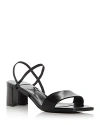 JEFFREY CAMPBELL WOMEN'S ADAPT SLINGBACK BLOCK HEEL SANDALS