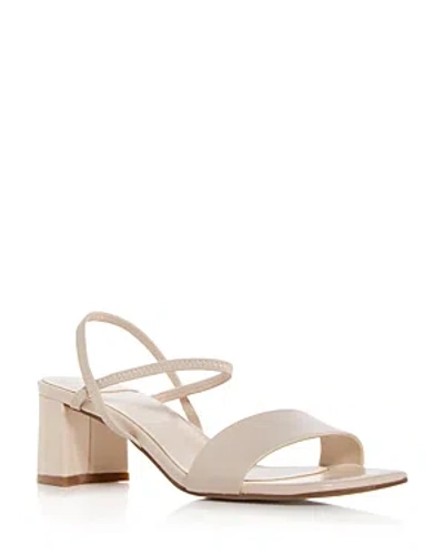 Jeffrey Campbell Women's Adapt Slingback Block Heel Sandals In Cream