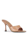 Jeffrey Campbell Women's Agent High Heel Slide Sandals In Toast