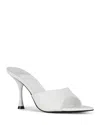 Jeffrey Campbell Women's Agent High Heel Slide Sandals In White