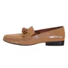 Jeffrey Campbell Women's Apprentice Loafer Patent In Dark Natural In Multi