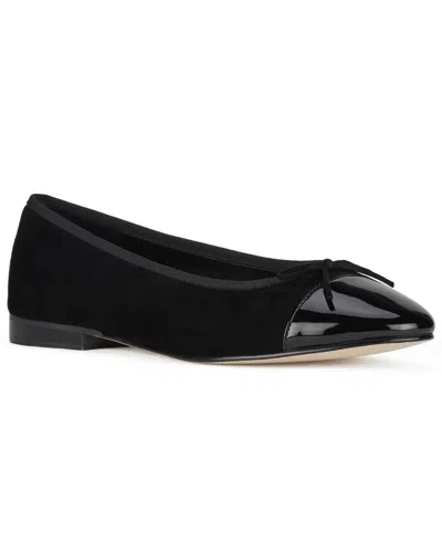 Jeffrey Campbell Women's Arabesque Cap-toe Ballet Flats In Black