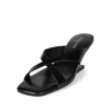 JEFFREY CAMPBELL WOMEN'S AT EASE SANDALS IN BLACK