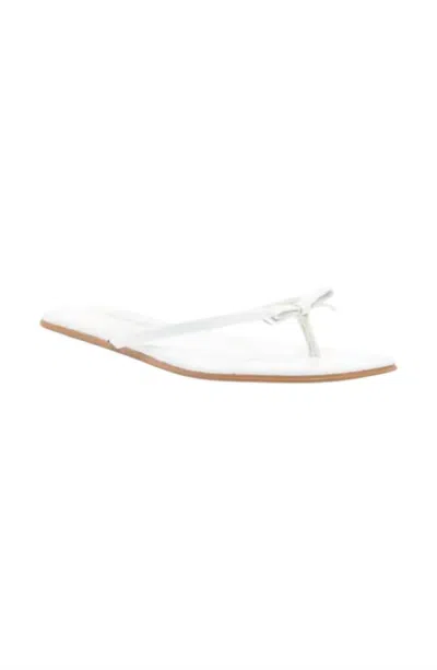 Jeffrey Campbell Women's At Peace Flip Flop Sandal In White