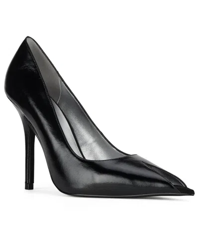 Jeffrey Campbell Women's Betrayal Peep-toe Pointed-toe Pumps In Black