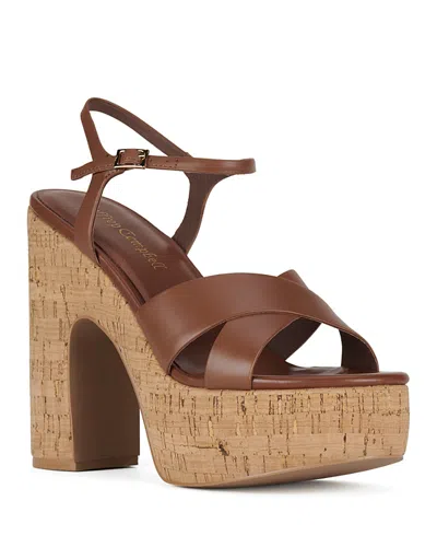 Jeffrey Campbell Women's Big-time Platform Sandals In Brown