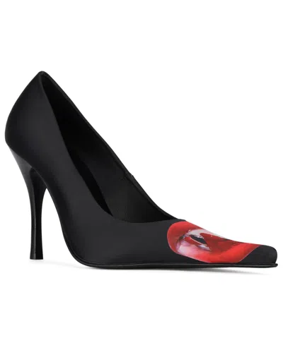 Jeffrey Campbell Women's Bite-you Novelty Pointed-toe Pumps In Multi