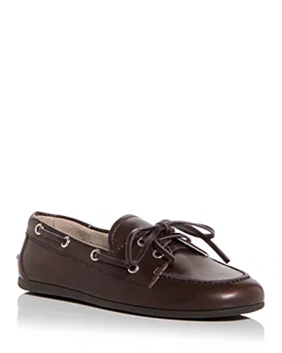 Jeffrey Campbell Women's Boast Loafers In Brown Brush