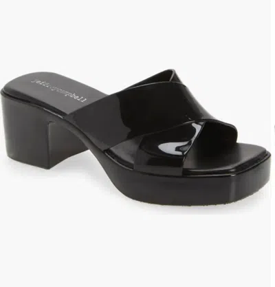Jeffrey Campbell Women's Bubblegum Platform Sandal In Black