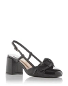Jeffrey Campbell Women's Cap Toe Slingback Pumps In Black Patent