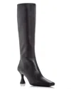 Jeffrey Campbell Women's Check Mate Boots In Black Shiny