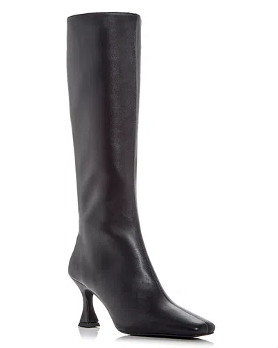 Jeffrey Campbell Women's Check Mate Boots In Black Shiny