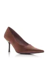 Jeffrey Campbell Women's Chosen Pointed Toe Pumps In Brown