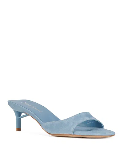 Jeffrey Campbell Women's Cocoa Mules In Blue