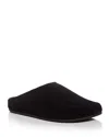 Jeffrey Campbell Content Suede Clog In Black Suede