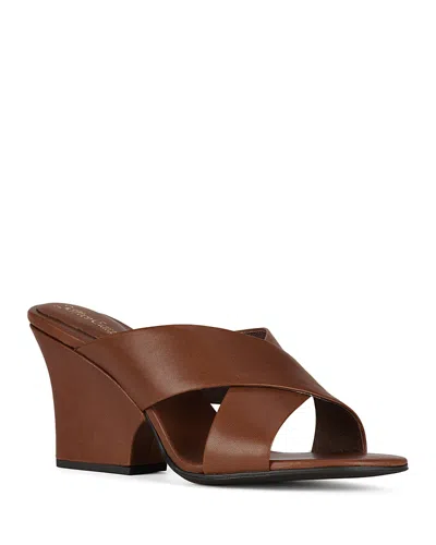 Jeffrey Campbell Women's Crisscross Sandals In Brown